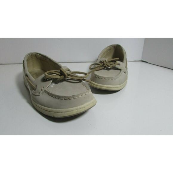 Croft & Barrow Womens Vivian 73277 Sz 7 M Tan Slip On Boat Shoes Flats - Picture 1 of 10